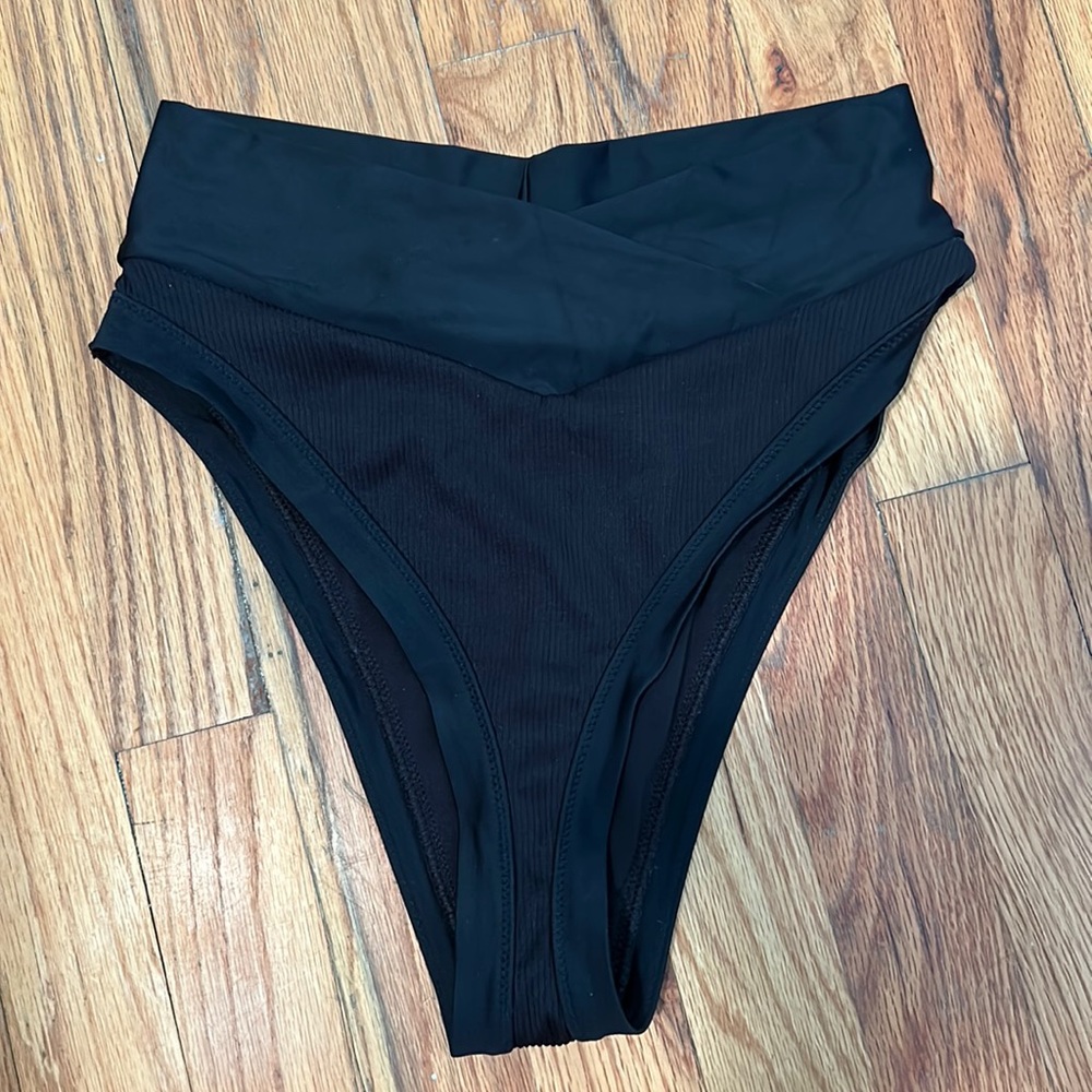 Aerie High Cut Cheeky Bikini Bottom